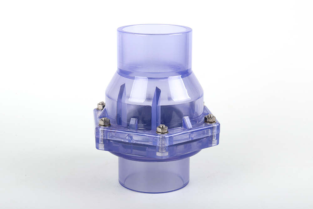 达尔罕茂明安联合透明翻板式止回阀